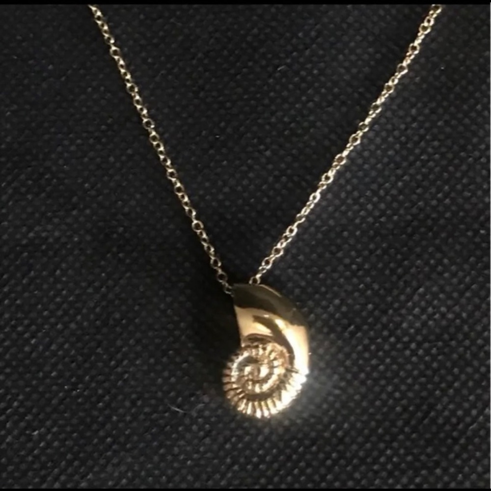 Ariel’s Gold Shell Necklace